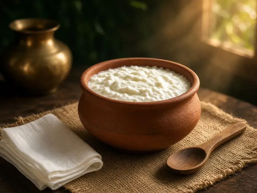 Natural Curd Culturing (illustrative image)